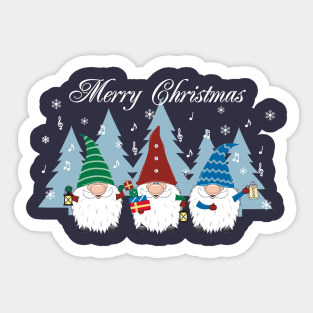 Christmas Gnomes Sticker